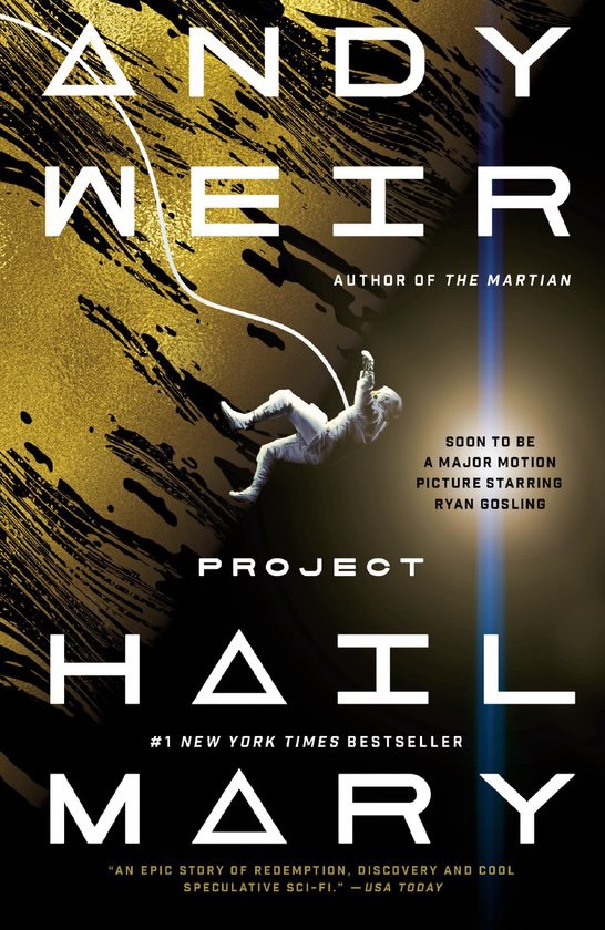 Project Hail Mary book cover